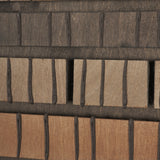 Timber Mosaic III by Mercana Studio Handmade Original Framed Artwork Matted from Mercana - Luna Furniture