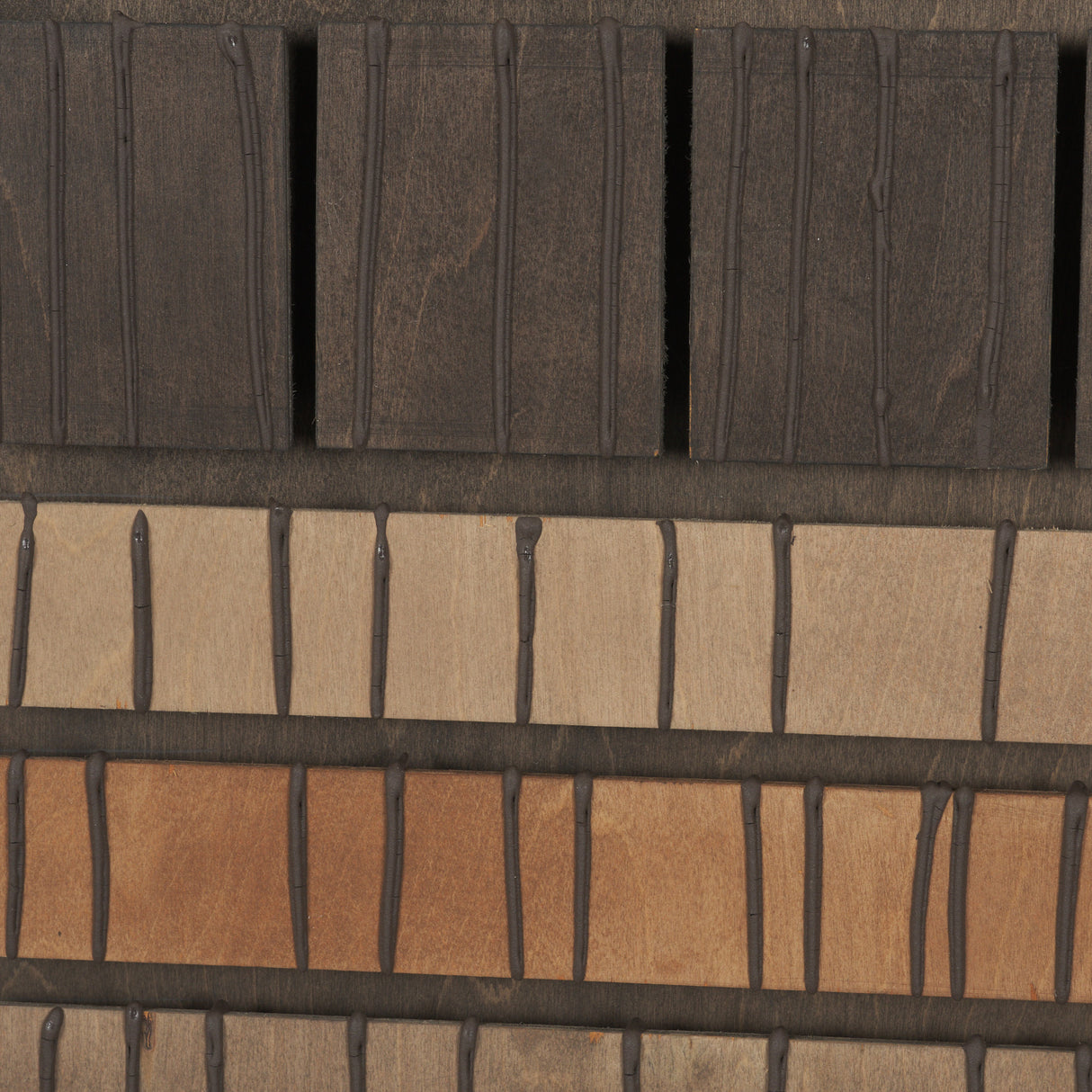 Timber Mosaic IV by Mercana Studio Handmade Original Framed Artwork Matted from Mercana - Luna Furniture