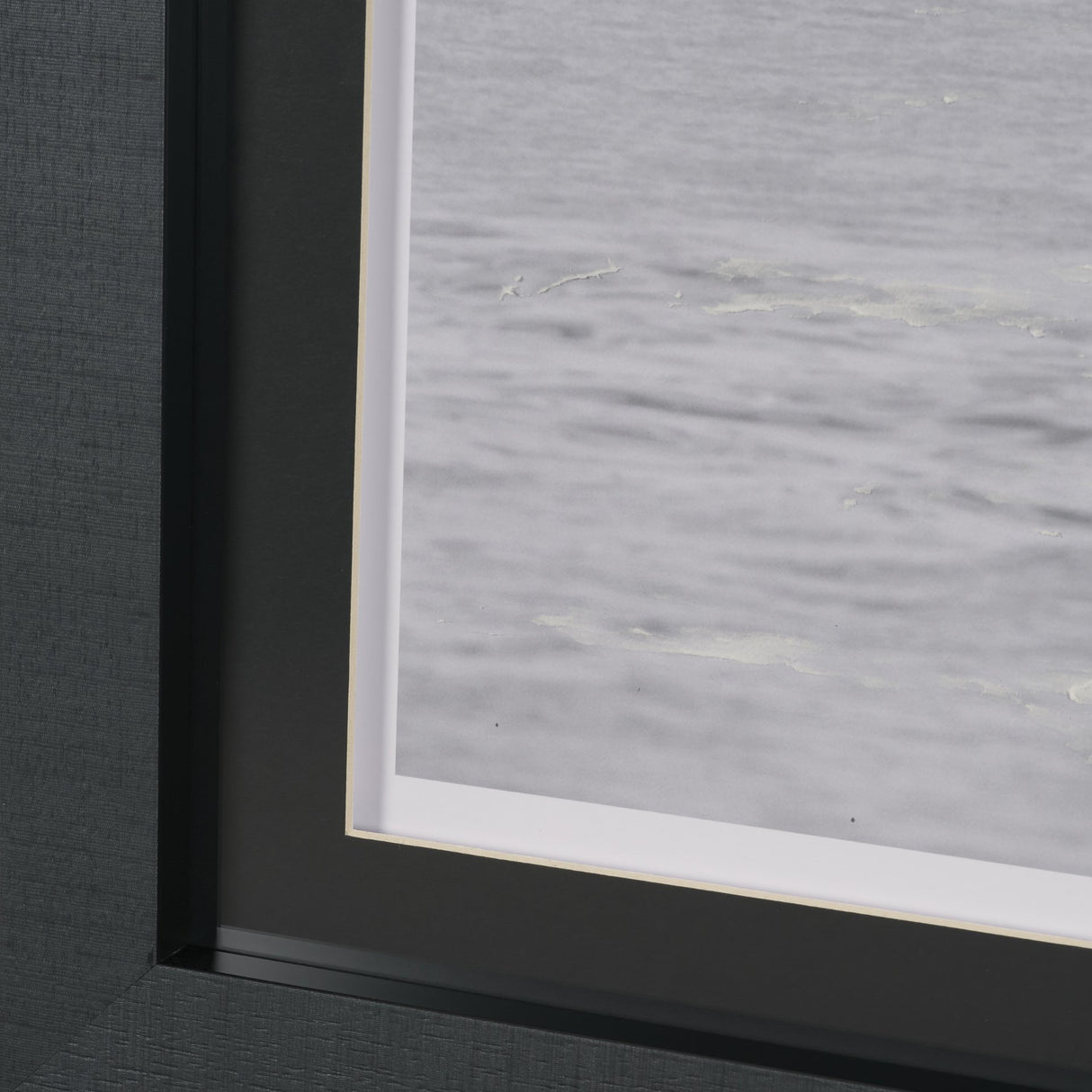 Maritime Meander by Ben Wood Hand Embelished Framed Art Print Matted under Glass from Mercana - Luna Furniture