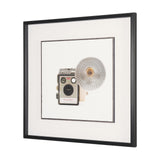 Flash Bulb Camera by Deborah Revell Hand Embelished Framed Art Print Matted under Glass from Mercana - Luna Furniture