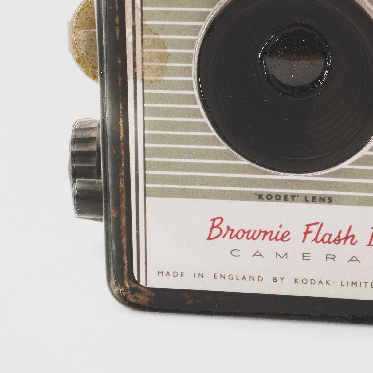 Flash Bulb Camera by Deborah Revell Hand Embelished Framed Art Print Matted under Glass from Mercana - Luna Furniture