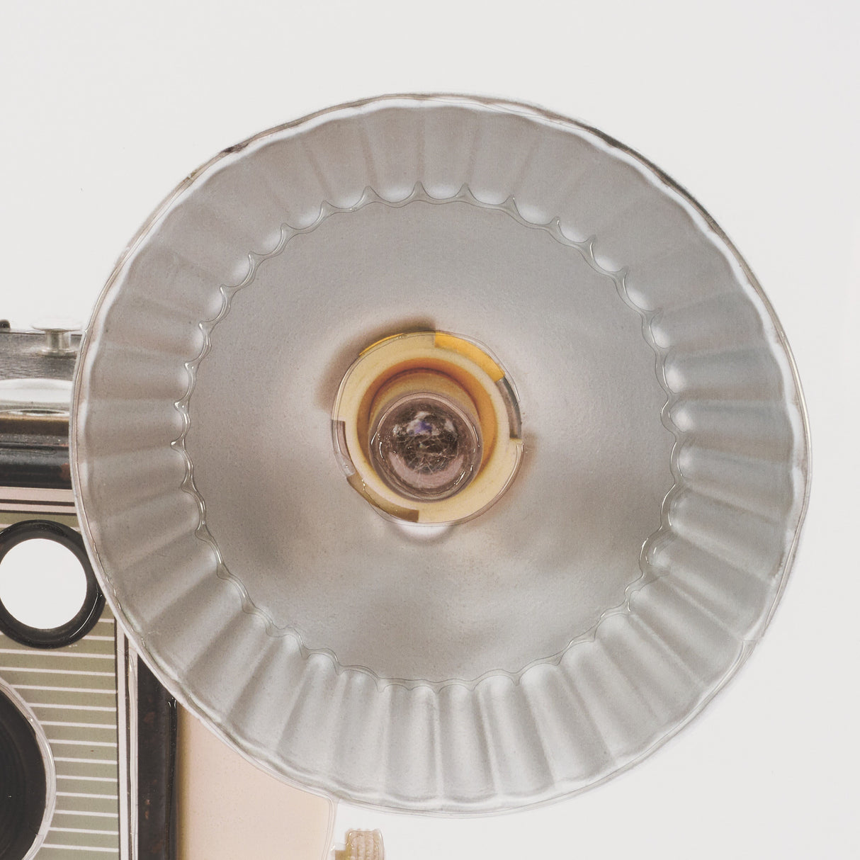 Flash Bulb Camera by Deborah Revell Hand Embelished Framed Art Print Matted under Glass from Mercana - Luna Furniture