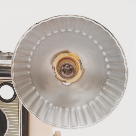 Flash Bulb Camera by Deborah Revell Hand Embelished Framed Art Print Matted under Glass from Mercana - Luna Furniture