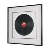 Record by Deborah Revell Hand Embelished Framed Art Print Matted under Glass from Mercana - Luna Furniture