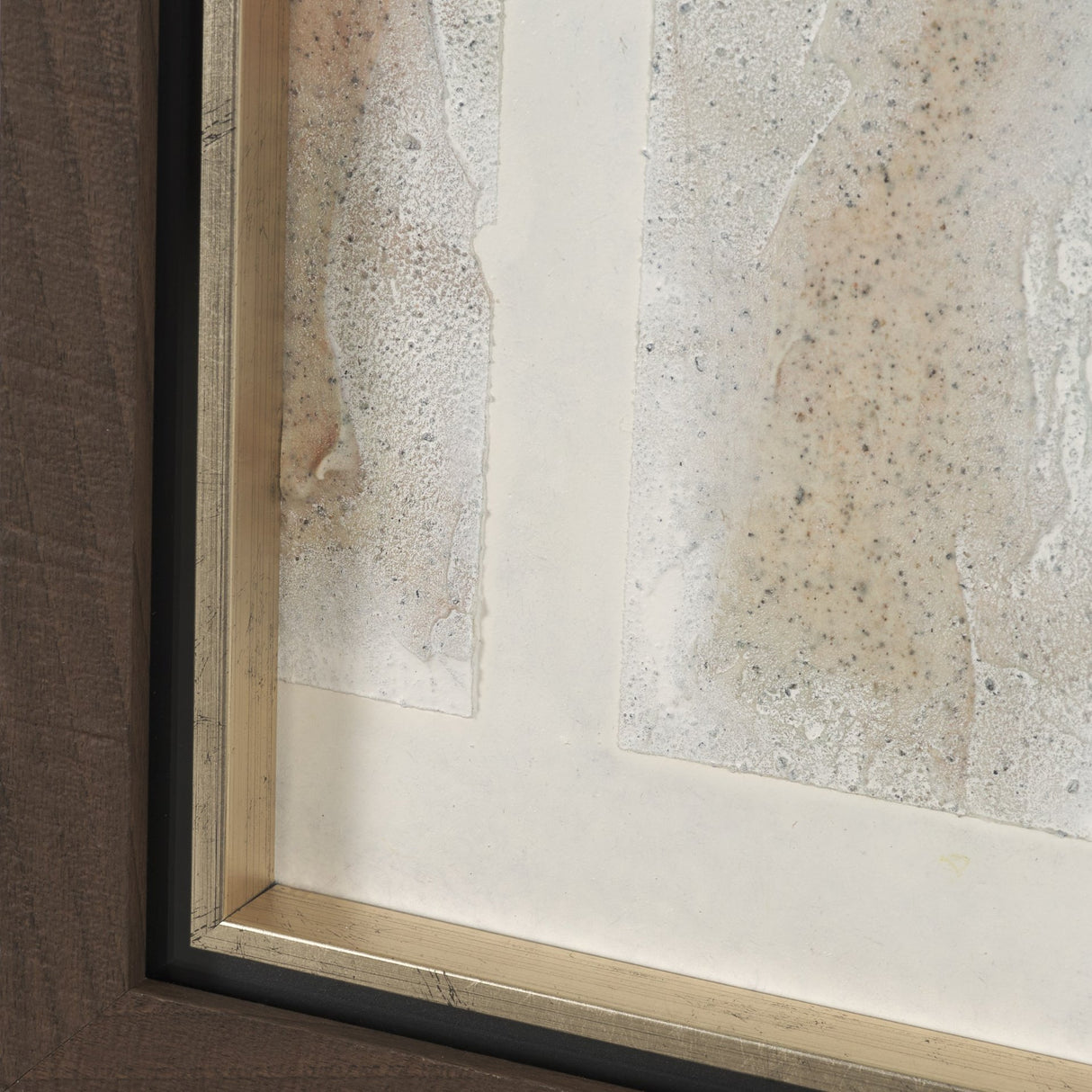 Sand & Structure II by Mercana Studio Handmade Original Framed Artwork Matted under Glass from Mercana - Luna Furniture