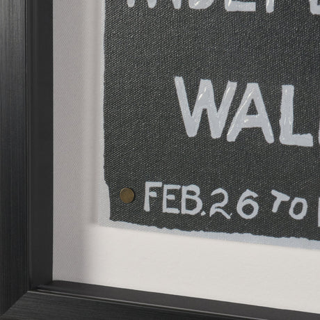 Ephemera Independent by The Vintage Collection Hand Embelished Text Frame Artwork Matted under Glass from Mercana - Luna Furniture