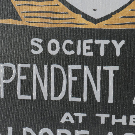 Ephemera Independent by The Vintage Collection Hand Embelished Text Frame Artwork Matted under Glass from Mercana - Luna Furniture