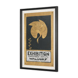 Ephemera Exhibition by The Vintage Collection Hand Embelished Text Framed Artwork Matted under Glass from Mercana - Luna Furniture