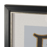 Ephemera Flower Show by The Vintage Collection Hand Embelished Framed Artwork Matted under Glass from Mercana - Luna Furniture