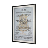 Ephemera Architecture by The Vintage Collection Hand Embelished Framed Artwork Matted under Glass from Mercana - Luna Furniture