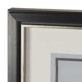 Ephemera Architecture by The Vintage Collection Hand Embelished Framed Artwork Matted under Glass from Mercana - Luna Furniture