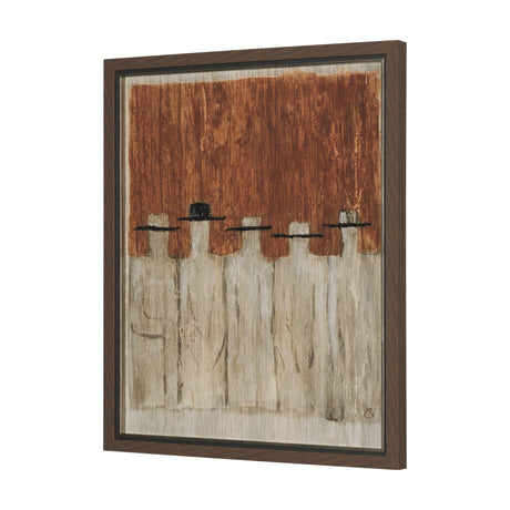 Side by Side by Mercana Studio Hand Embelished Framed Artwork Matted under Glass from Mercana - Luna Furniture