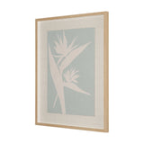 Verdant Silhouettes I by Hannah Dawson Hand Embelished Textured Framed Artwork Matted under Glass from Mercana - Luna Furniture
