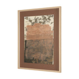 Textural Echo - Patina by Kristine Hegre Hand Embelished Textured Framed Artwork Matted under Glass from Mercana - Luna Furniture