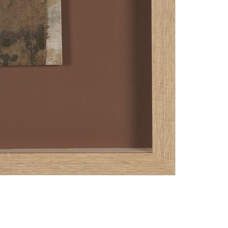 Textural Echo - Patina by Kristine Hegre Hand Embelished Textured Framed Artwork Matted under Glass from Mercana - Luna Furniture