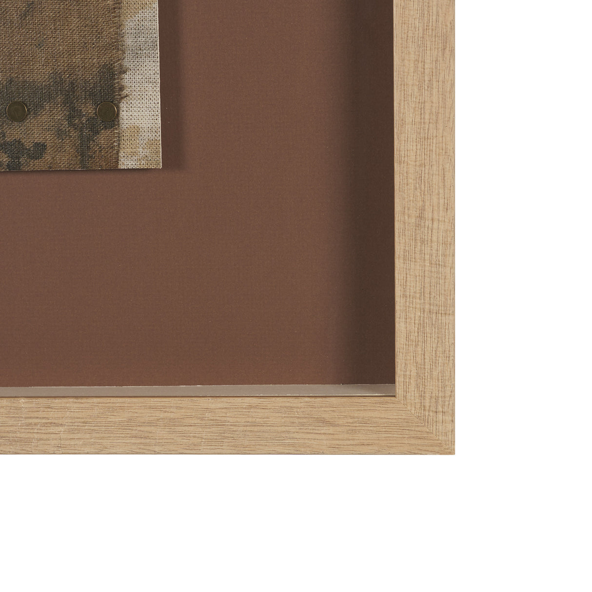 Textural Echo - Rust by Kristine Hegre Hand Embelished Textured Framed Artwork Matted under Glass from Mercana - Luna Furniture