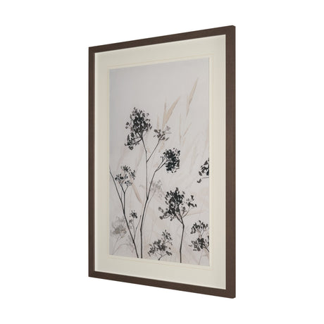 Meadow L by Mercana Studio Hand Embelished Textured Framed Artwork Matted under Glass from Mercana - Luna Furniture