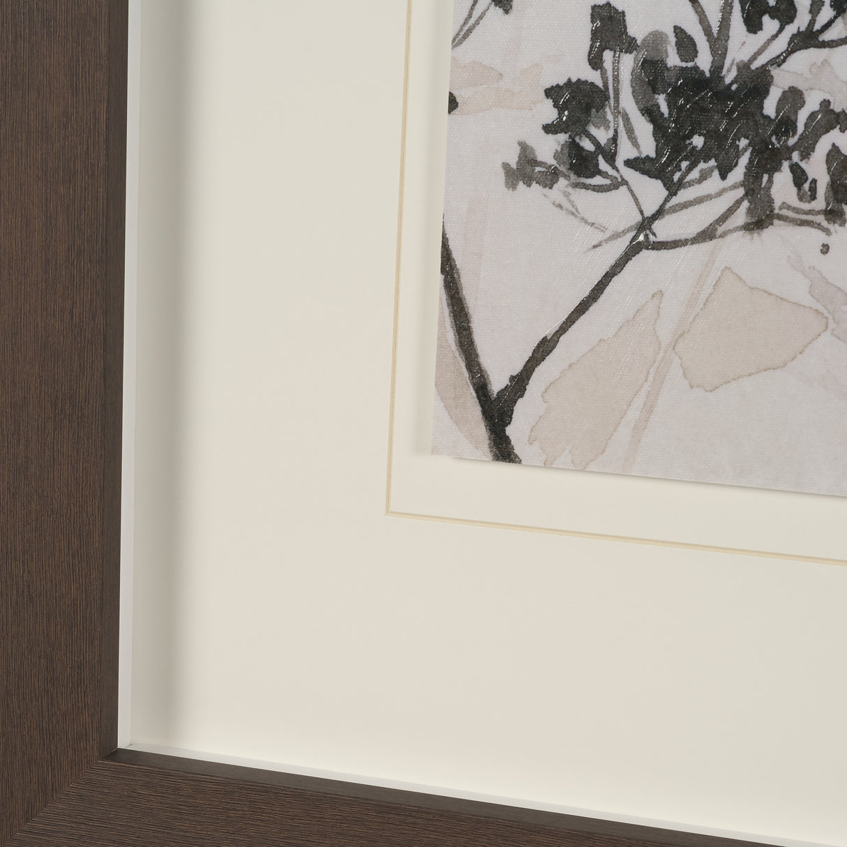Meadow L by Mercana Studio Hand Embelished Textured Framed Artwork Matted under Glass from Mercana - Luna Furniture