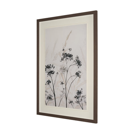 Meadow R by Mercana Studio Hand Embelished Textured Framed Artwork Matted under Glass from Mercana - Luna Furniture
