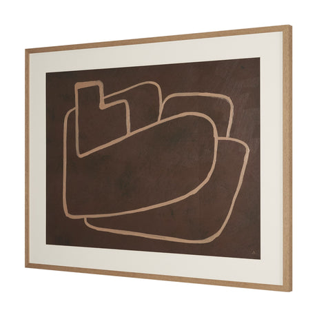 Fusion I by Mercana Studio Hand Embelished Textured Framed Artwork Matted under Glass from Mercana - Luna Furniture