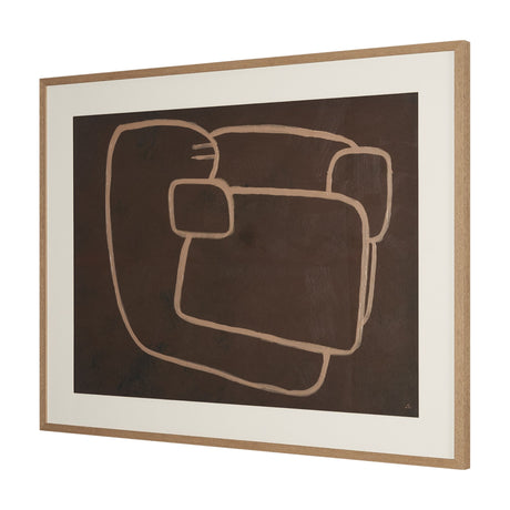 Fusion II by Mercana Studio Hand Embelished Textured Framed Artwork Matted under Glass from Mercana - Luna Furniture