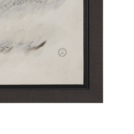 Message I by Mercana Studio Hand-Embellished Textured Framed Canvas Artwork from Mercana - Luna Furniture