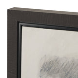 Message I by Mercana Studio Hand-Embellished Textured Framed Canvas Artwork from Mercana - Luna Furniture