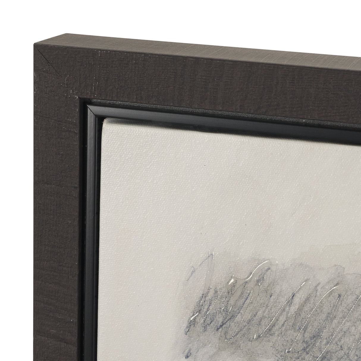 Message II by Mercana Studio Hand-Embellished Textured Framed Canvas Artwork from Mercana - Luna Furniture