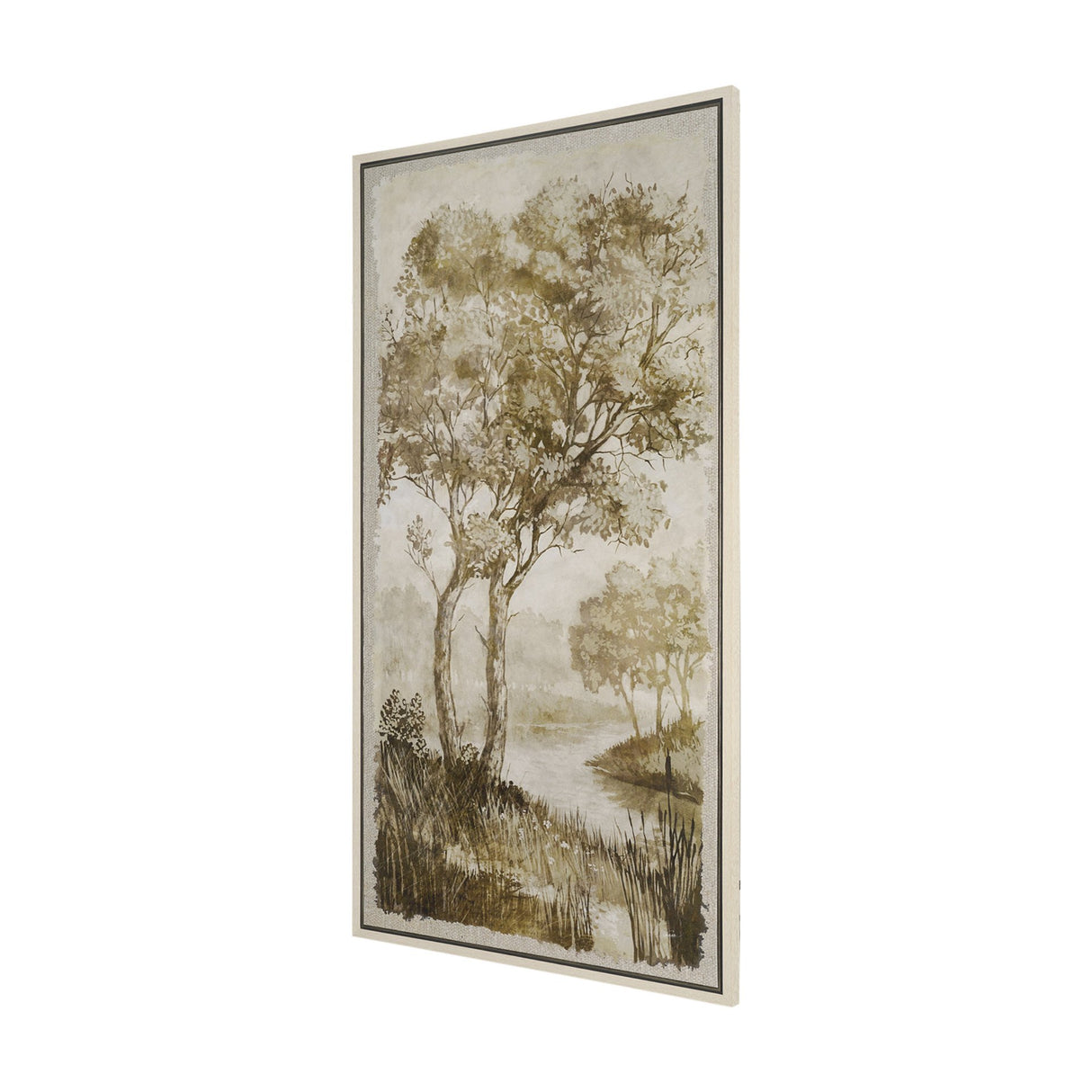 Timeless Vista IV by Mercana Studio Hand-Embellished Textured Framed Canvas Artwork from Mercana - Luna Furniture