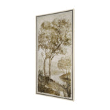Timeless Vista IV by Mercana Studio Hand-Embellished Textured Framed Canvas Artwork from Mercana - Luna Furniture