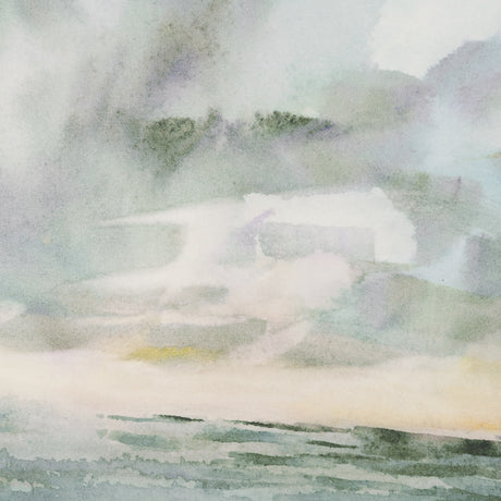 Beach View II by Mercana Studio Hand-Embellished Textured Framed Canvas Artwork from Mercana - Luna Furniture