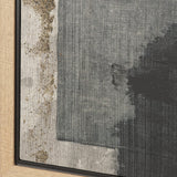 Textural Echo - Ash by Kristine Hegre Hand-Embellished Textured Framed Canvas Artwork from Mercana - Luna Furniture
