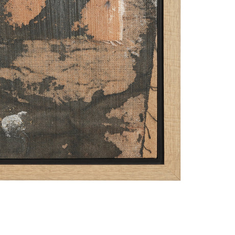 Textural Echo - Fragment by Kristine Hegre Hand-Embellished Textured Framed Canvas Artwork from Mercana - Luna Furniture