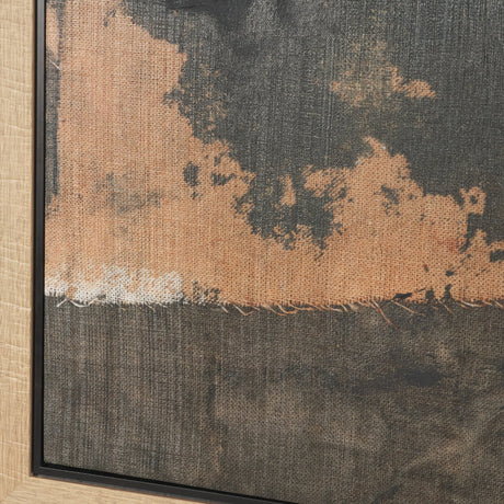 Textural Echo - Fragment by Kristine Hegre Hand-Embellished Textured Framed Canvas Artwork from Mercana - Luna Furniture