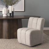 Wilkins Gray Performance Fabric Upholstered Dining Chair from Mercana - Luna Furniture