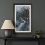 Brook and Willows II by Mercana Studio Hand Embelished Textured Framed Artwork Matted under Glass from Mercana - Luna Furniture