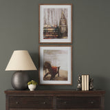 At The Cabin II by Mercana Studio Hand Embelished Framed Artwork Matted under Glass from Mercana - Luna Furniture