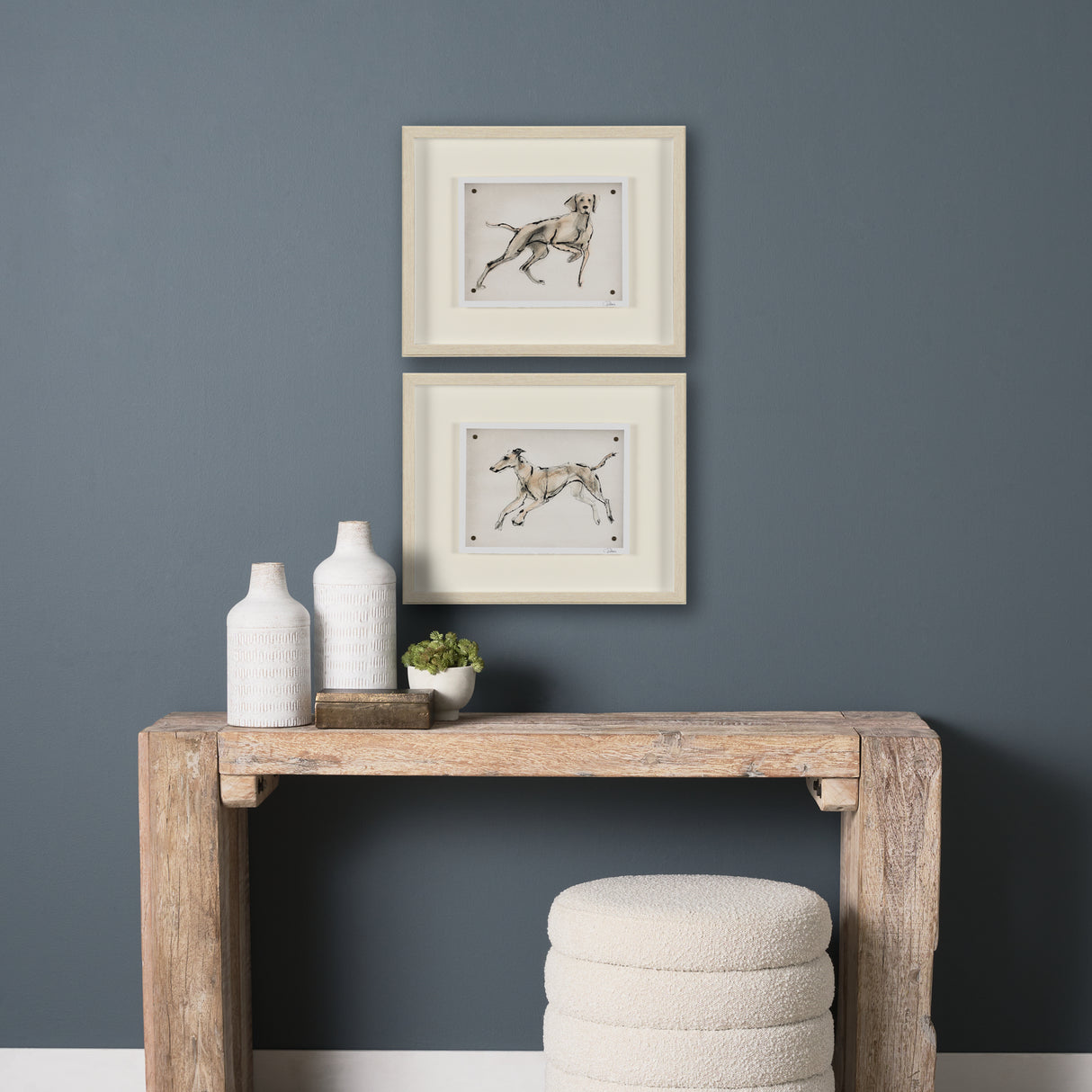 Playful Pup VI by Mercana Studio Hand Embelished Framed Artwork Matted under Glass from Mercana - Luna Furniture