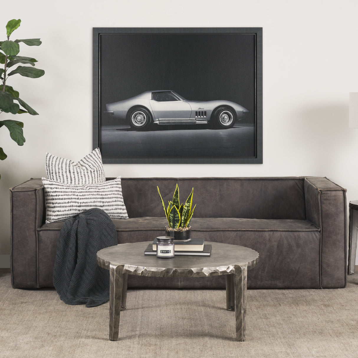 Corvette Stingray by Tal Paz-Fridman Framed Art Print under Glass from Mercana - Luna Furniture
