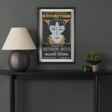 Ephemera Independent by The Vintage Collection Hand Embelished Text Frame Artwork Matted under Glass from Mercana - Luna Furniture