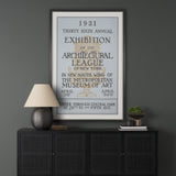 Ephemera Architecture by The Vintage Collection Hand Embelished Framed Artwork Matted under Glass from Mercana - Luna Furniture