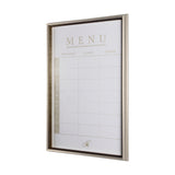 MENU I by Mercana Studio a Hand Embellished Textured Framed Art Print Matted under Glass from Mercana - Luna Furniture