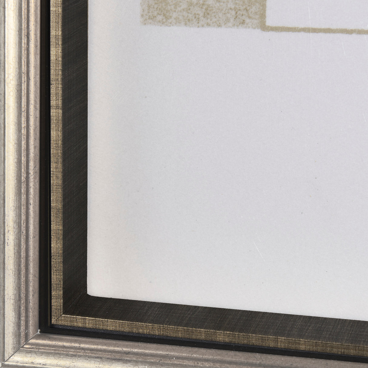 MENU I by Mercana Studio a Hand Embellished Textured Framed Art Print Matted under Glass from Mercana - Luna Furniture