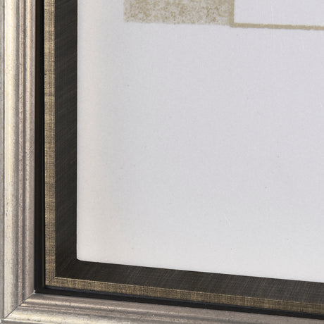 MENU I by Mercana Studio a Hand Embellished Textured Framed Art Print Matted under Glass from Mercana - Luna Furniture