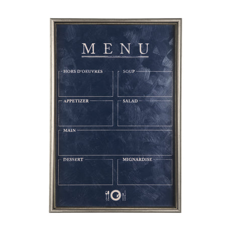 MENU II by Mercana Studio a Hand Embellished Textured Framed Art Print Matted under Glass from Mercana - Luna Furniture