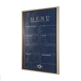 MENU II by Mercana Studio a Hand Embellished Textured Framed Art Print Matted under Glass from Mercana - Luna Furniture