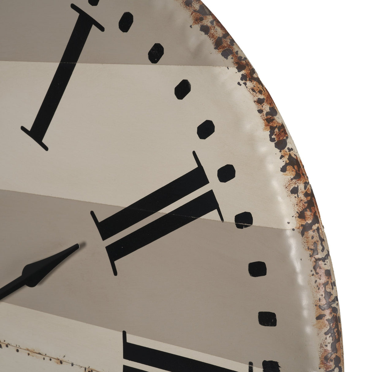 Belton 41.5" Round Oversize Farmhouse Wall Clock from Mercana - Luna Furniture