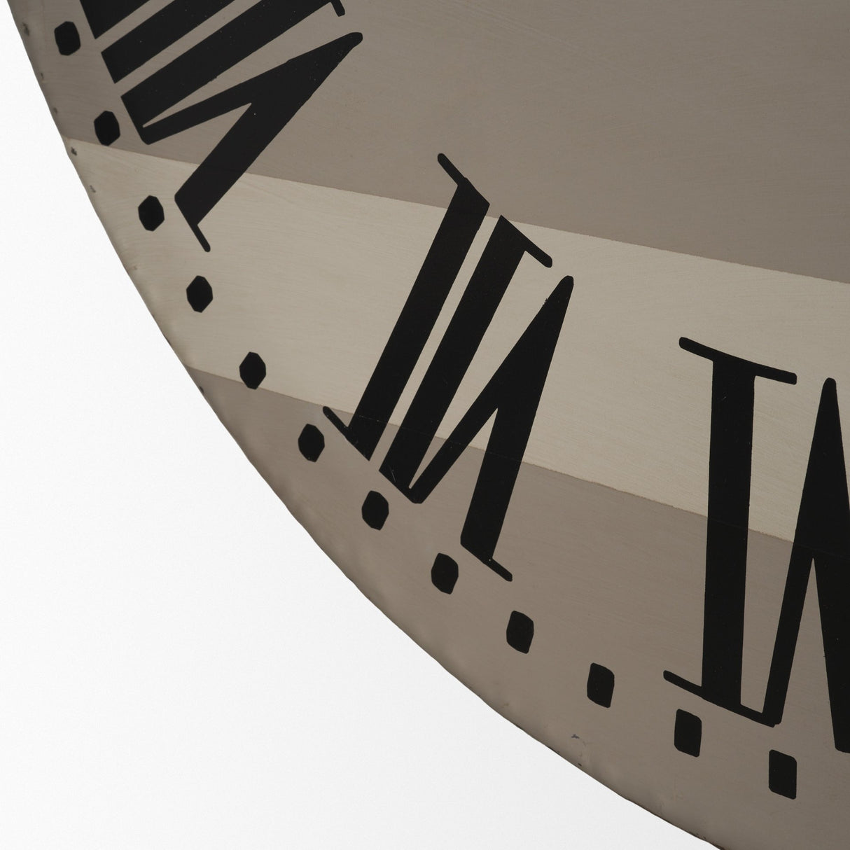 Belton 41.5" Round Oversize Farmhouse Wall Clock from Mercana - Luna Furniture