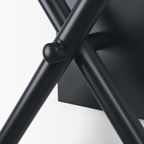 Xendi 4x25 Black Toned Metal Sputnik Wall Sconce from Mercana - Luna Furniture