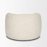 Kornelia Soft Oatmeal Fabric Barrel Accent Chair from Mercana - Luna Furniture